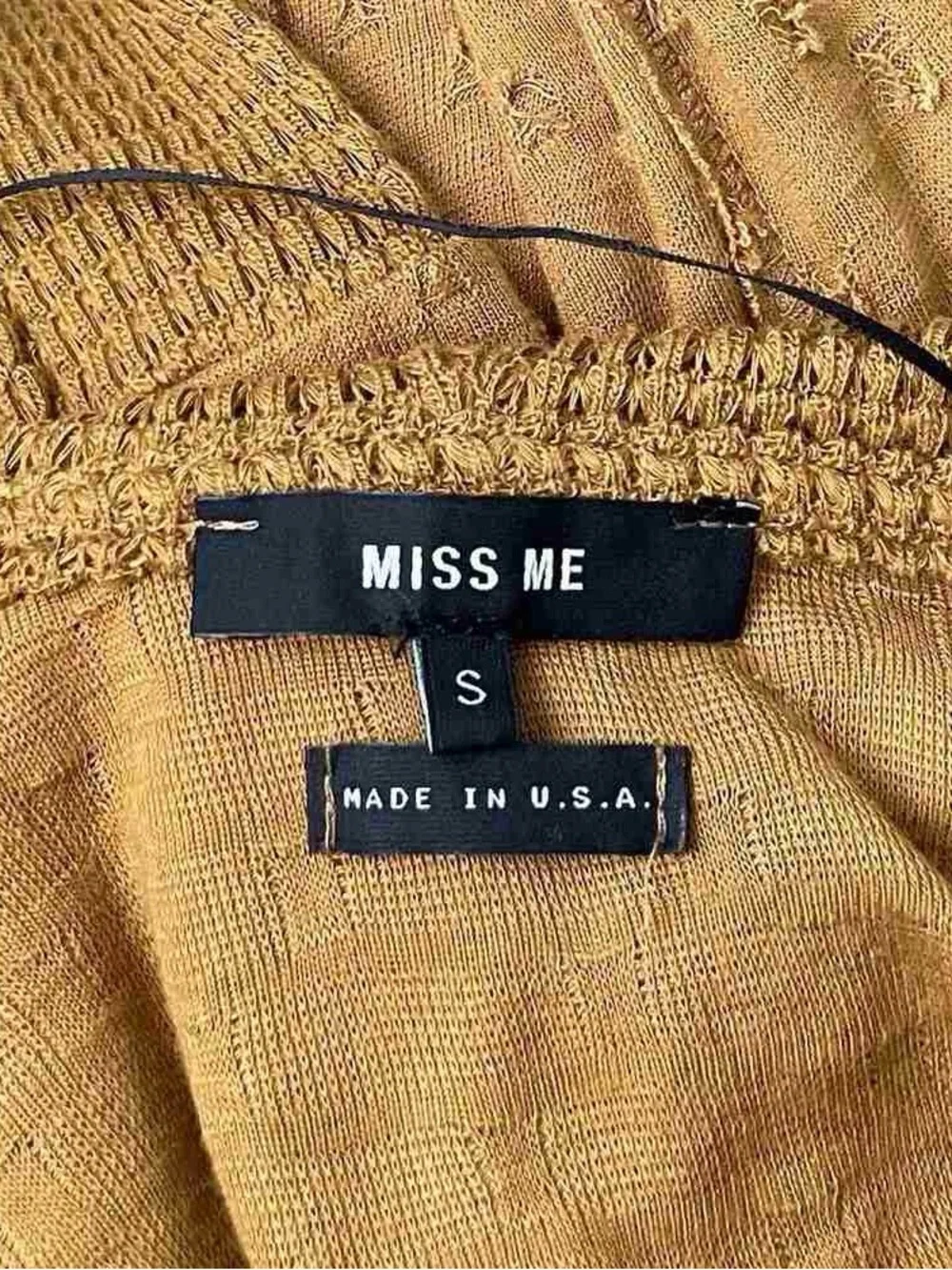 Miss Me Mustard Hooded Open-Front Drape Cardigan